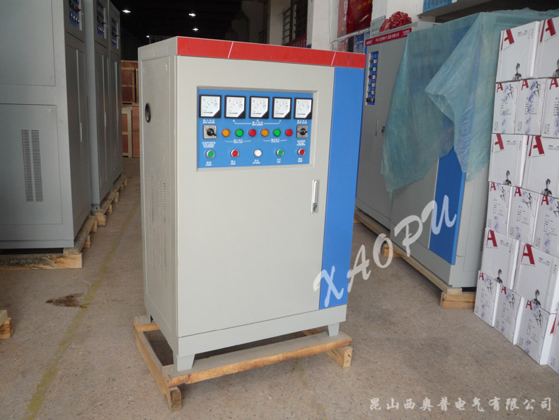 SBW-50KVA三相全自動補(bǔ)償式380V電力工業(yè)穩(wěn)壓器柜